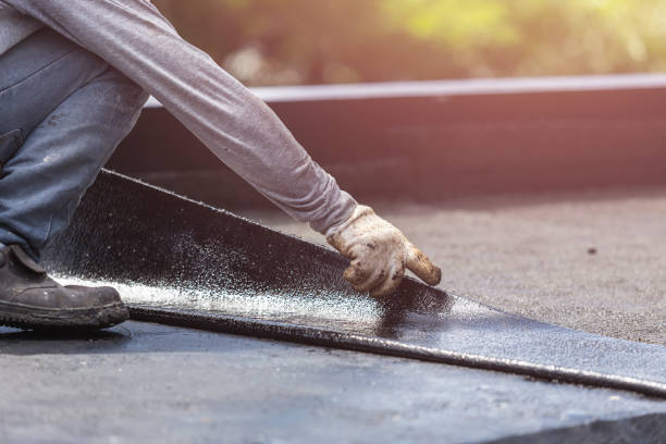 Professional Waterproofing technician working in Kalamazoo, MI